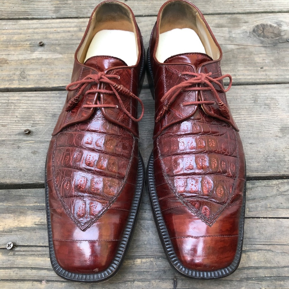 DAVID EDEN 🐊 AUTHENTIC LEATHER SHOES